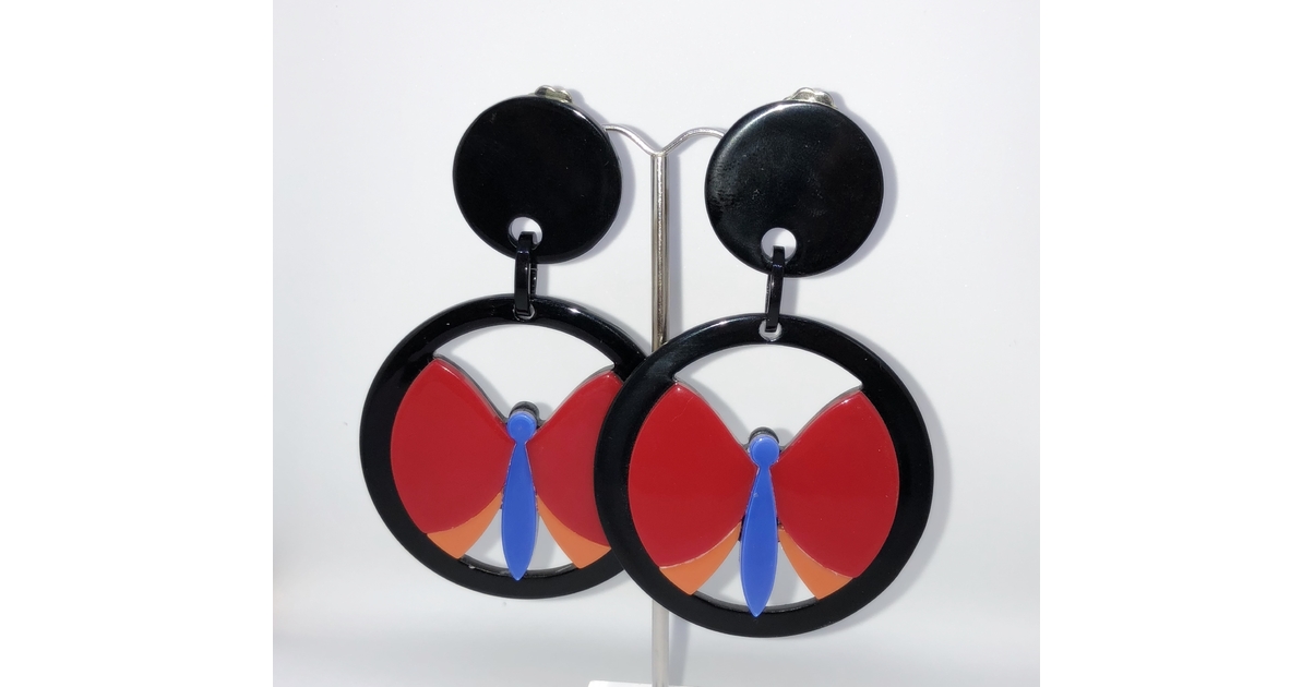 Boucles d'oreilles clips papillon Marion Godart - Boucles-Oreilles/BO